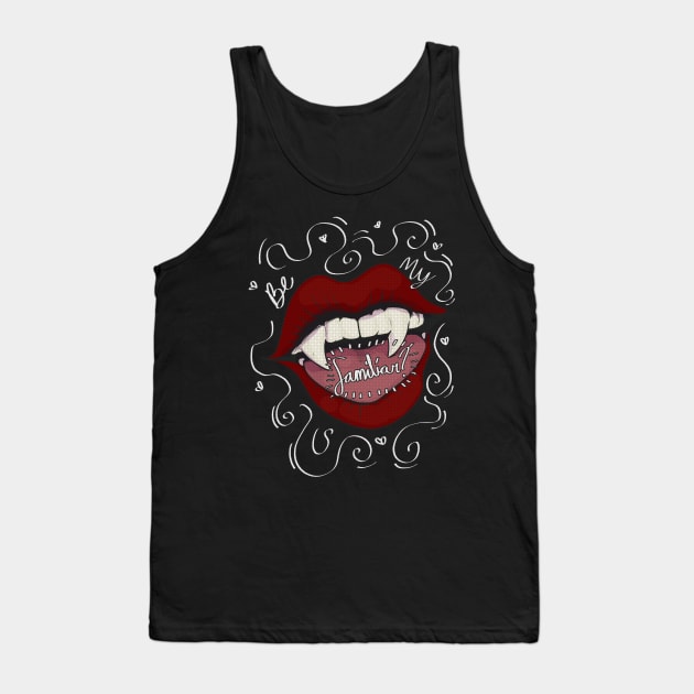 Be My Familiar? Tank Top by Wyrielle